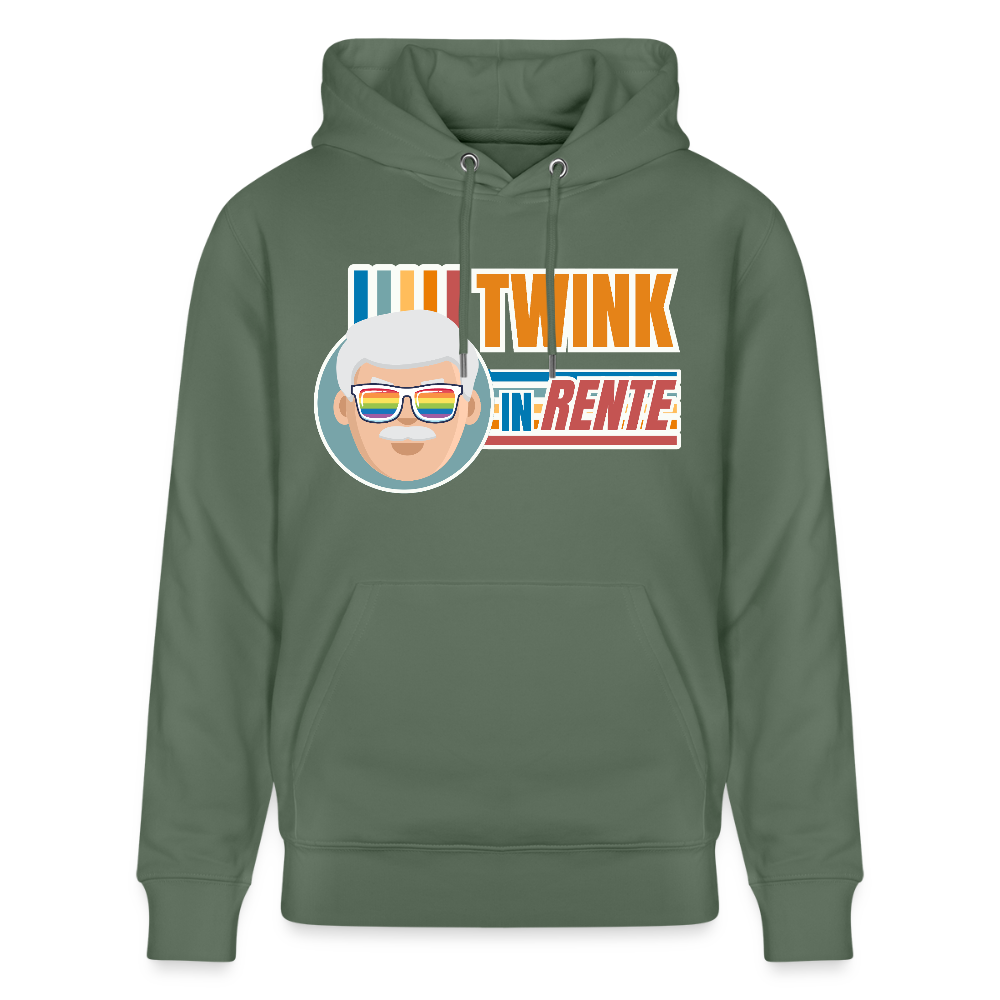 Twink in Rente! | Pride Bio-Hoodie Unisex - Tanngrün