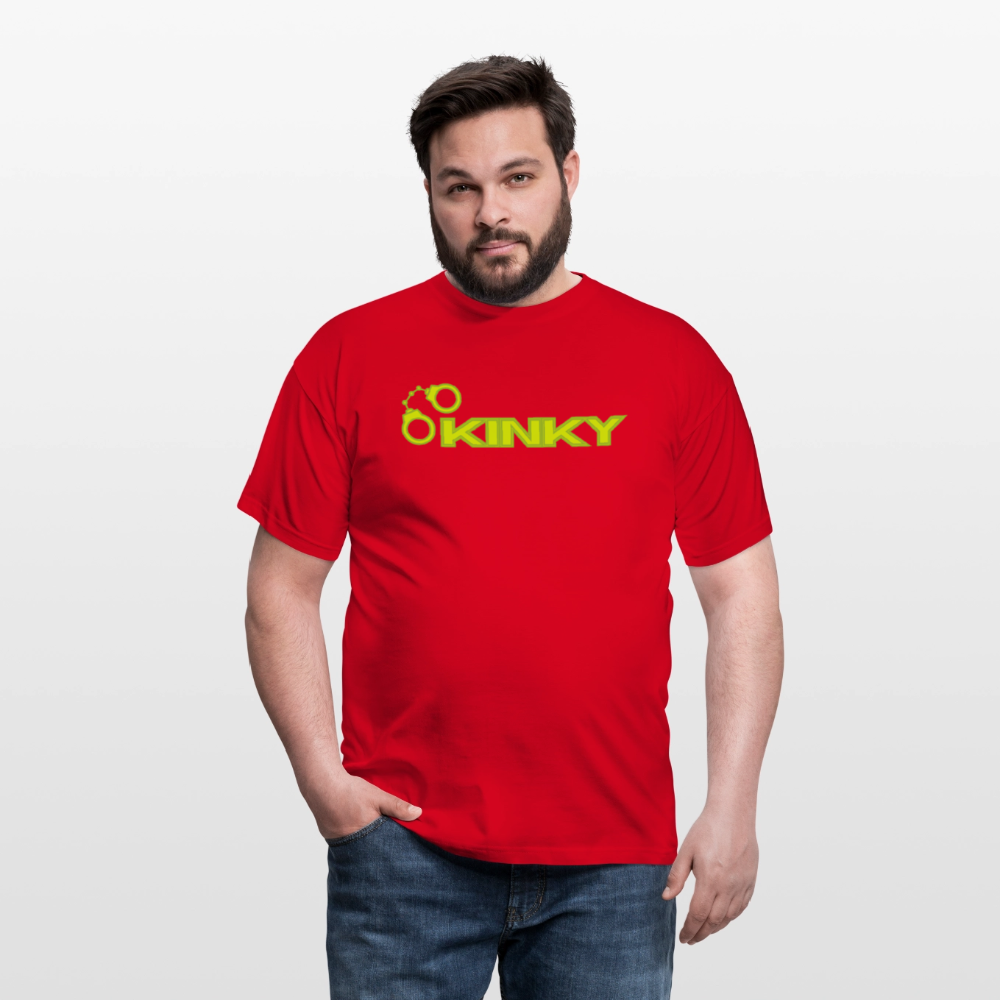 KINKY | Kink Fetish Pride T-Shirt - Rot