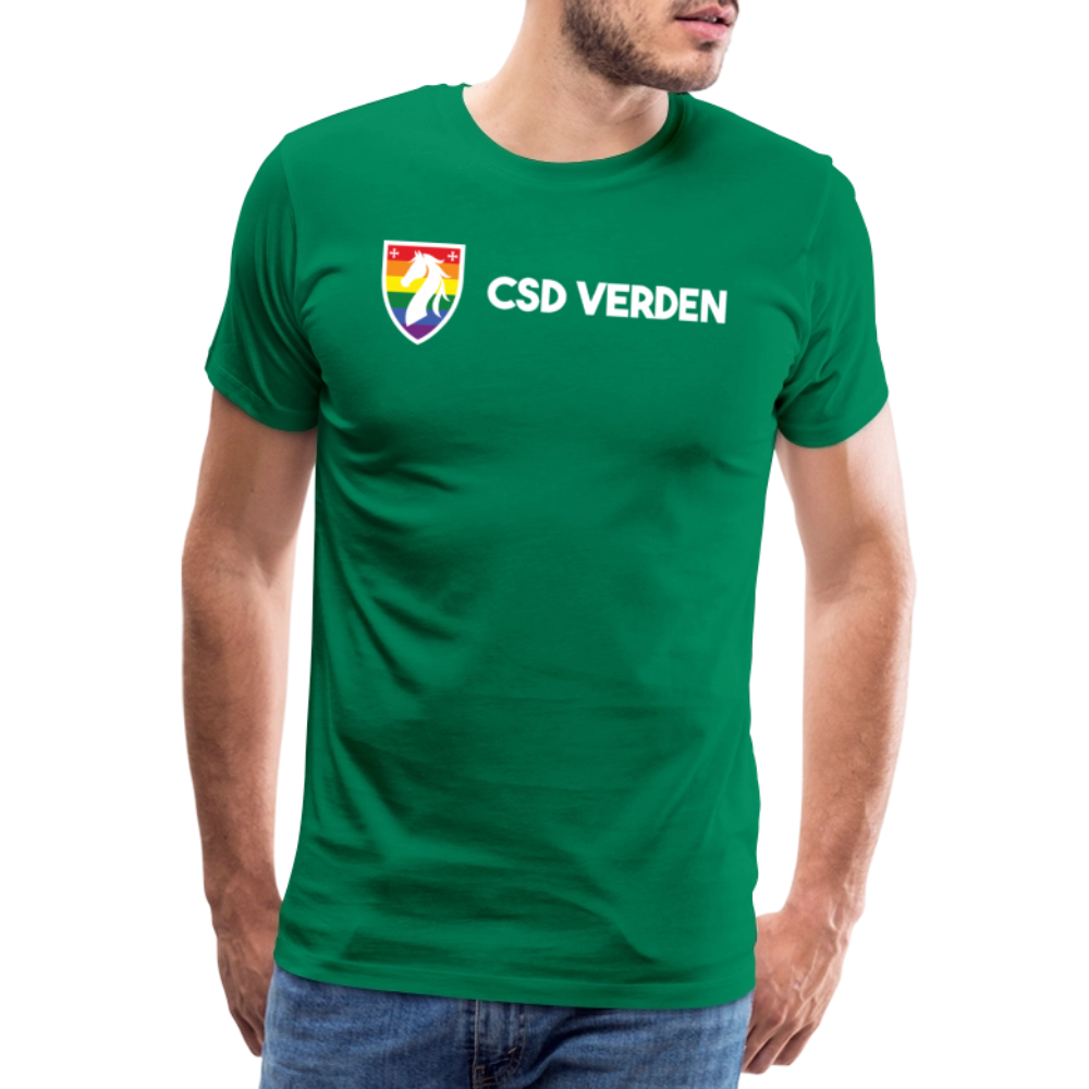 CSD Verden Premium Pride T-Shirt Doppelseitig - Kelly Green