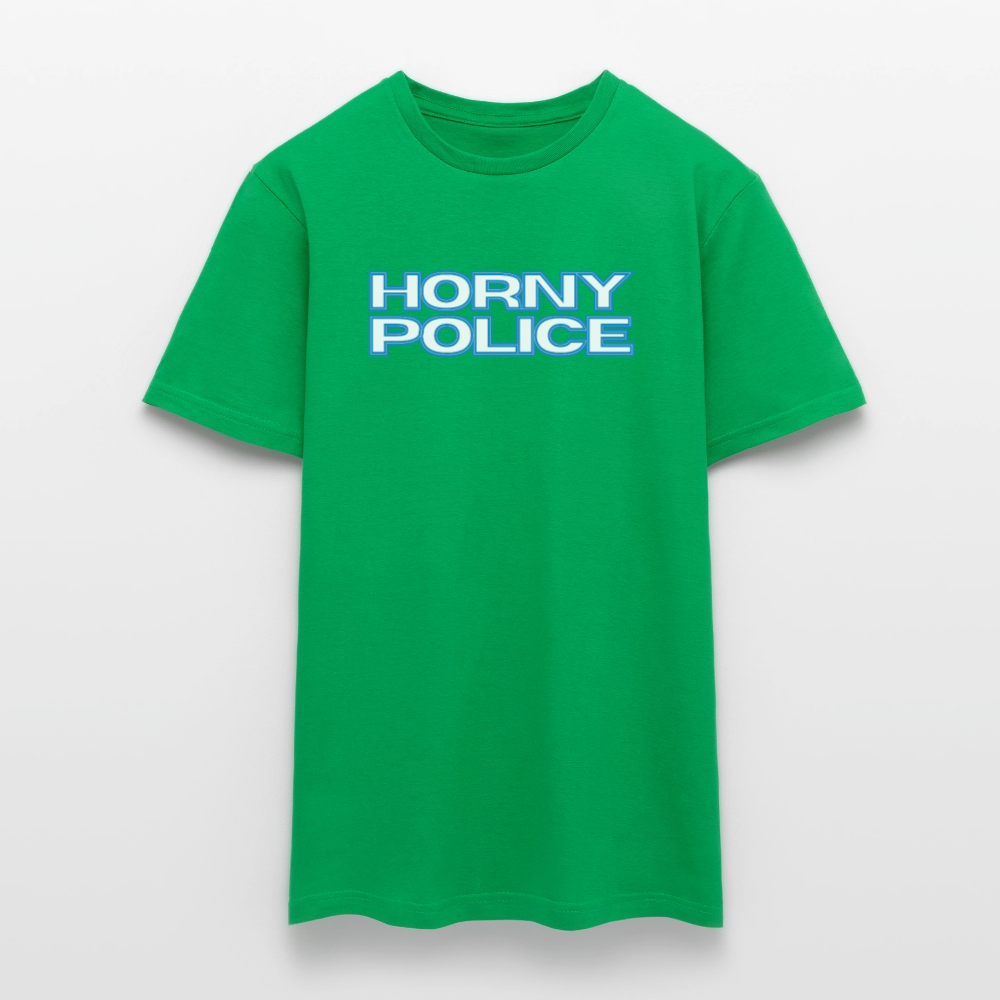 HORNY POLICE | Kink Fetish Pride T-Shirt - Kelly Green