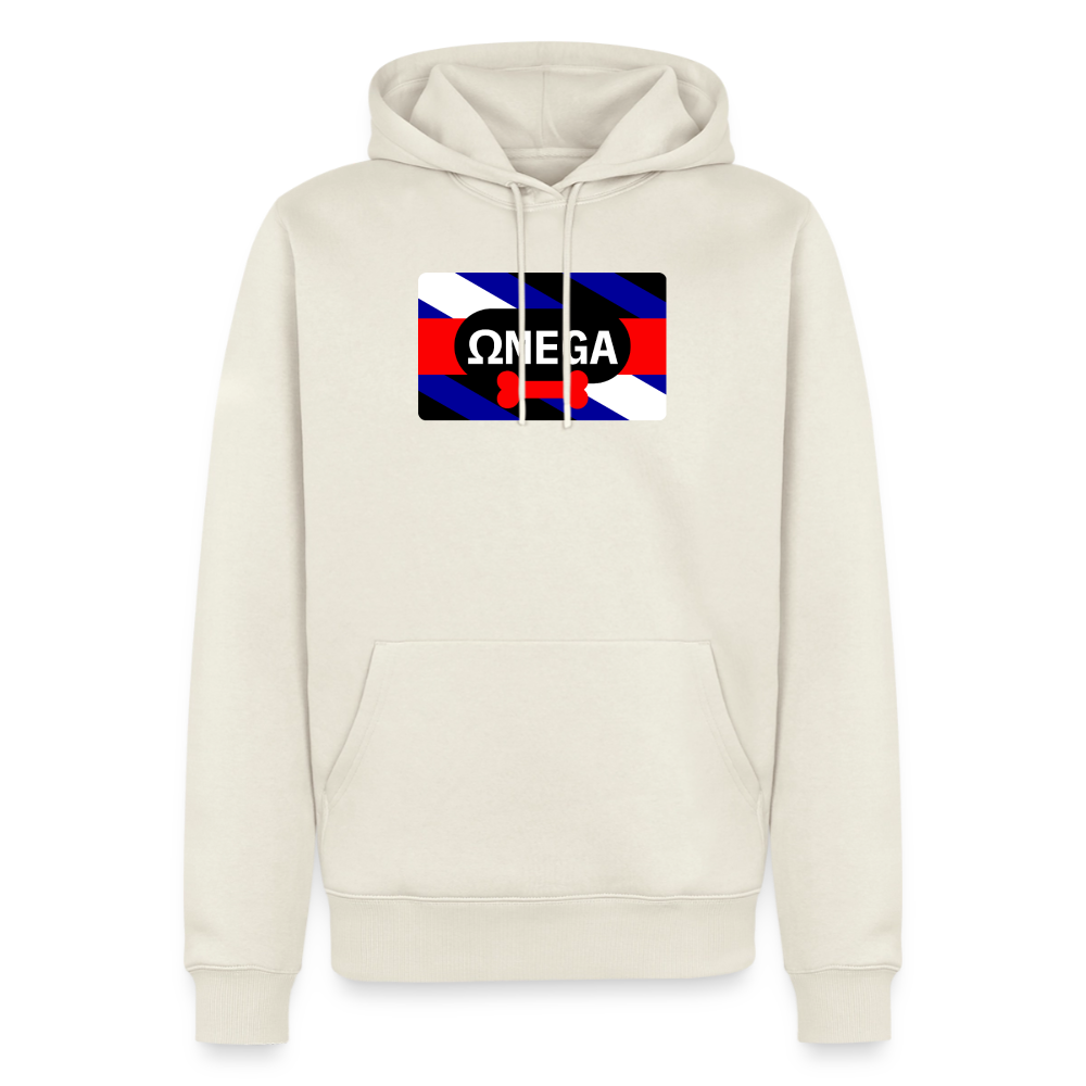OMEGA Puppy Flag | Puppy Kink Pride Bio-Hoodie Unisex - Naturweiß