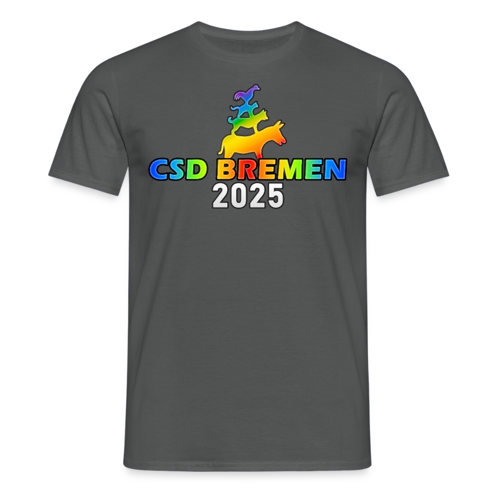 CSD Bremen 2025 Pride Premium T-Shirt - Anthrazit