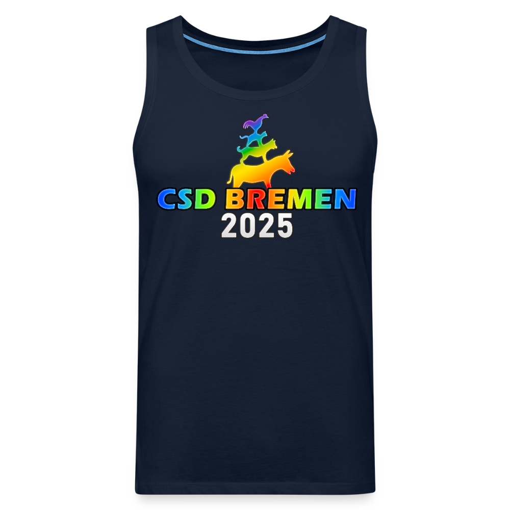 CSD BREMEN 2025 | Pride Premium Tank Top - Navy