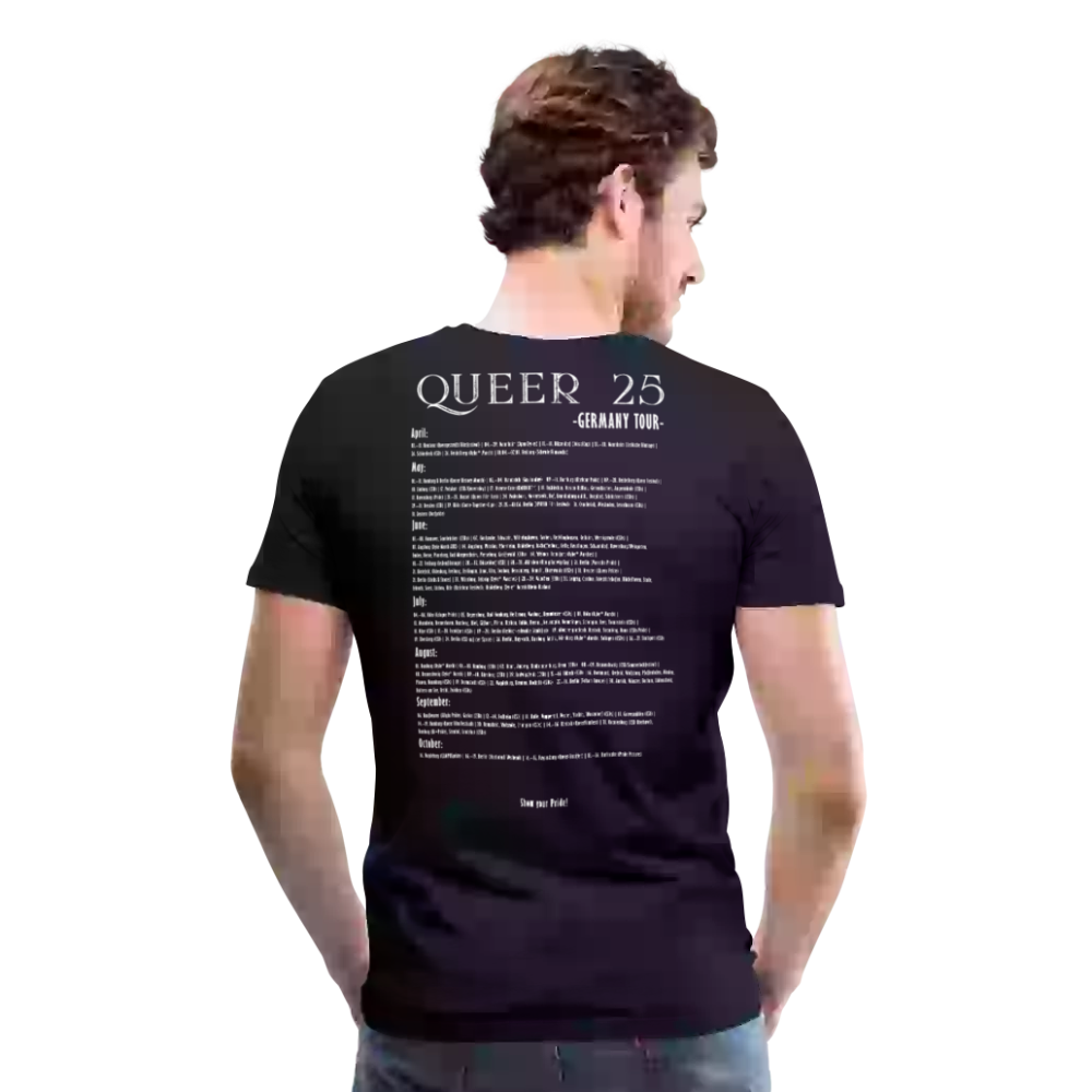 Pride T-Shirt QUEER | Germany Tour 2025 - Navy