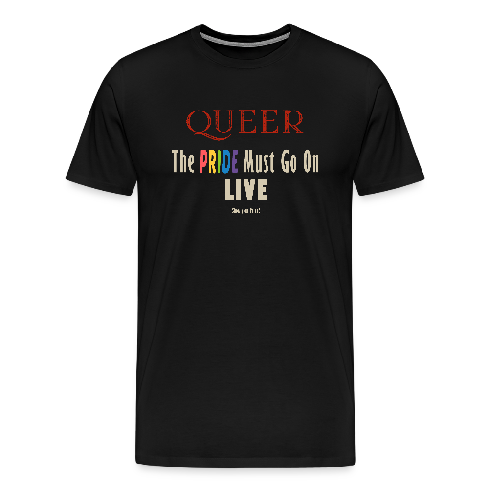 PRIDE Must Go On T-Shirt Germany Tour 2025 (schwarz) - Schwarz