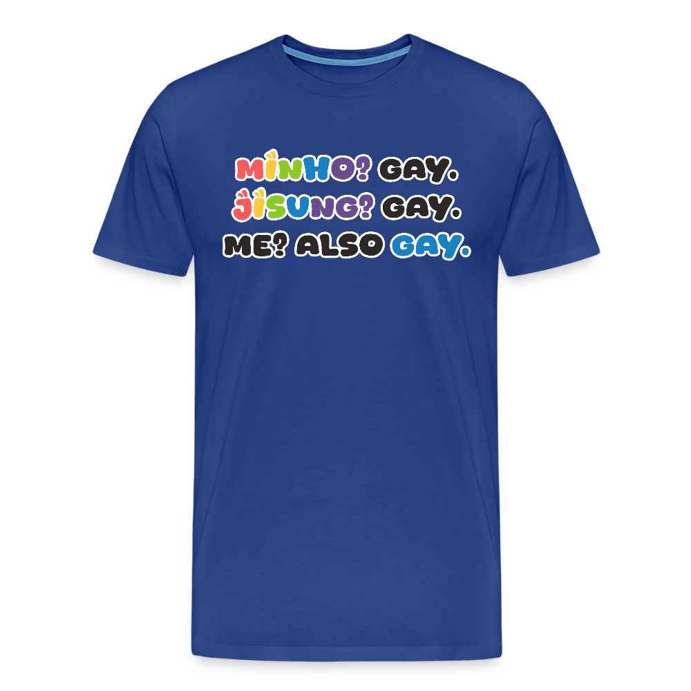 Minsung - Minho & Jisung -  Pride T-Shirt - Königsblau