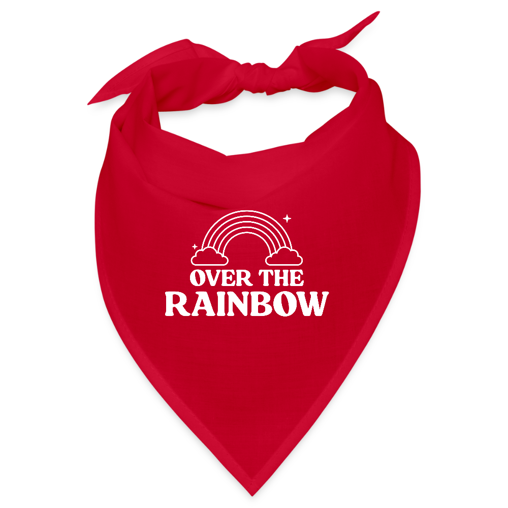 Over the Rainbow | Pride Bandana - Rot