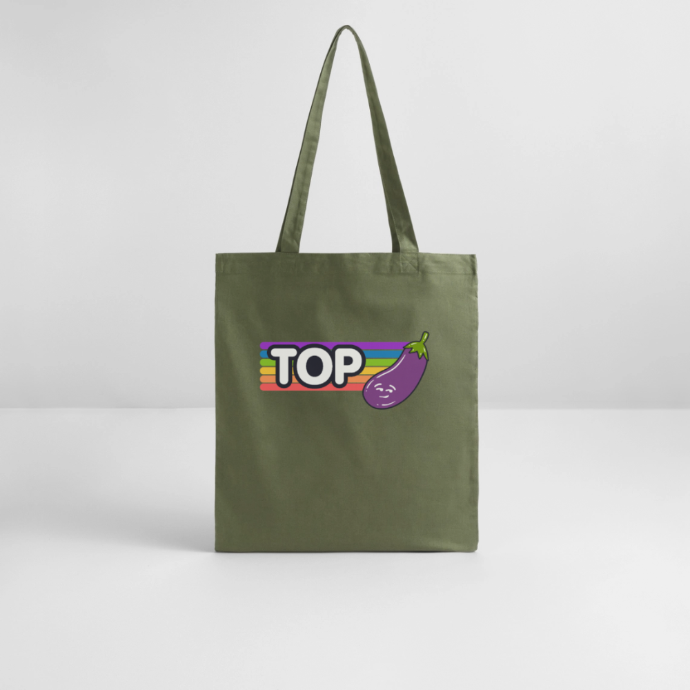 Top Gay | Pride Bio-Stoffbeutel - Khaki