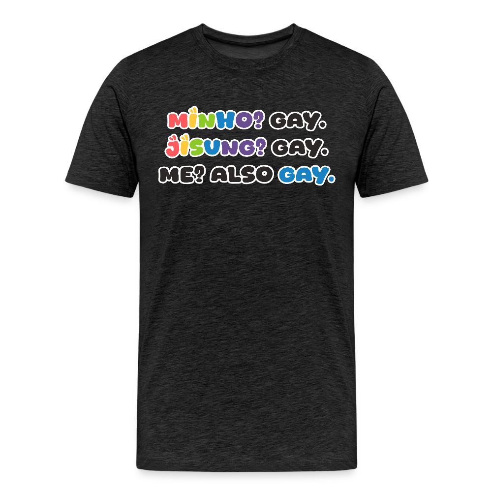 Minsung - Minho & Jisung -  Pride T-Shirt - Anthrazit