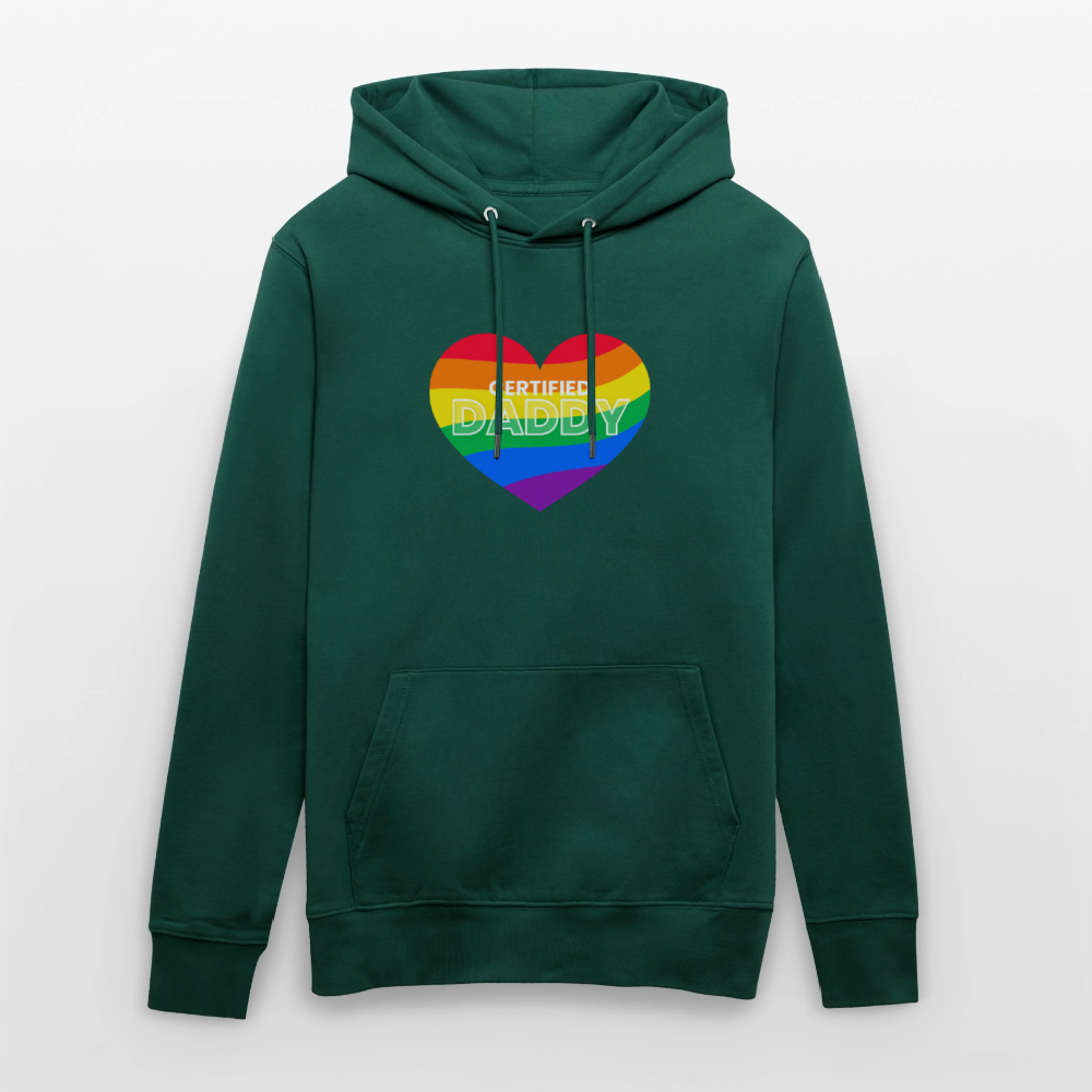 CERTIFIED DADDY | Kink Fetish Pride Bio-Hoodie Unisex - Forest