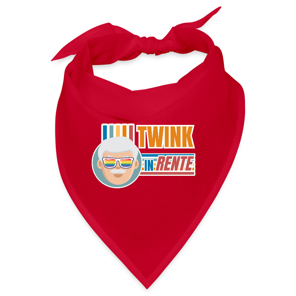 Twink in Rente! | Pride Bandana - Rot