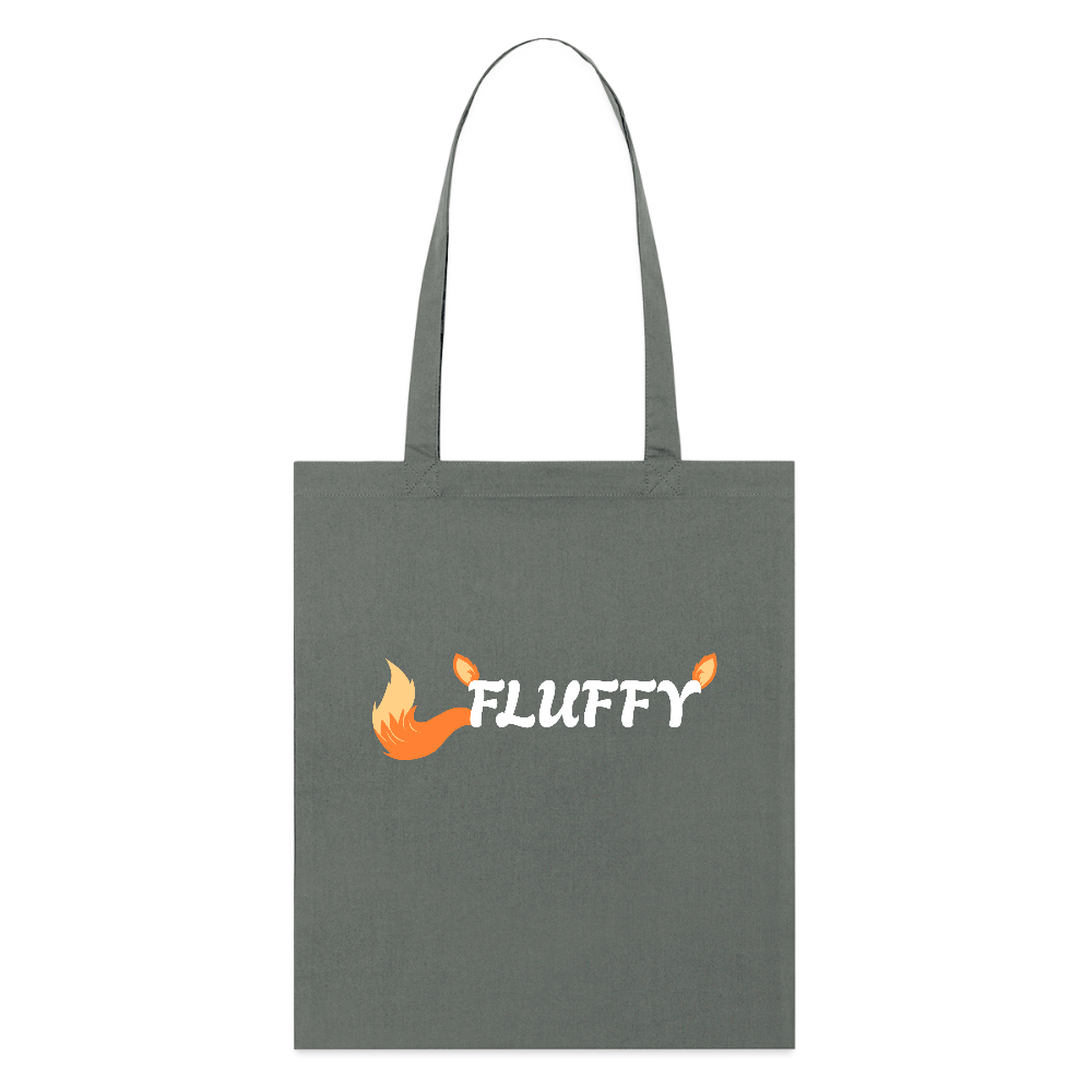 FLUFFY | Furry Pride Bio-Stoffbeutel - Anthrazit