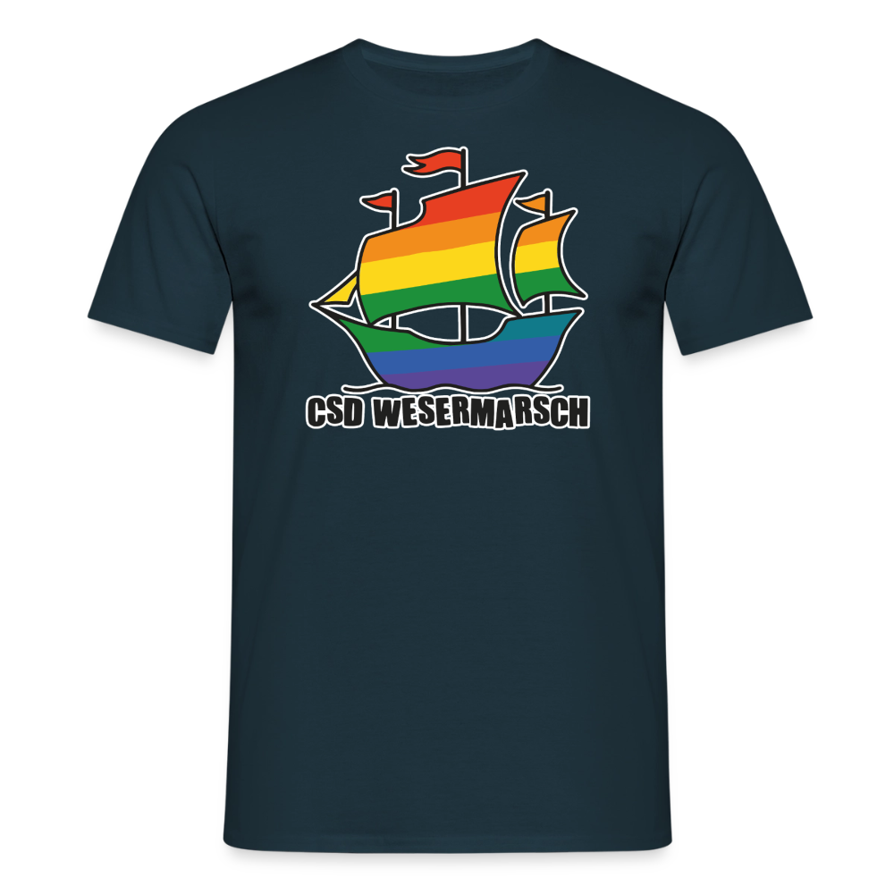 CSD Wesermarsch  T-Shirt - Navy
