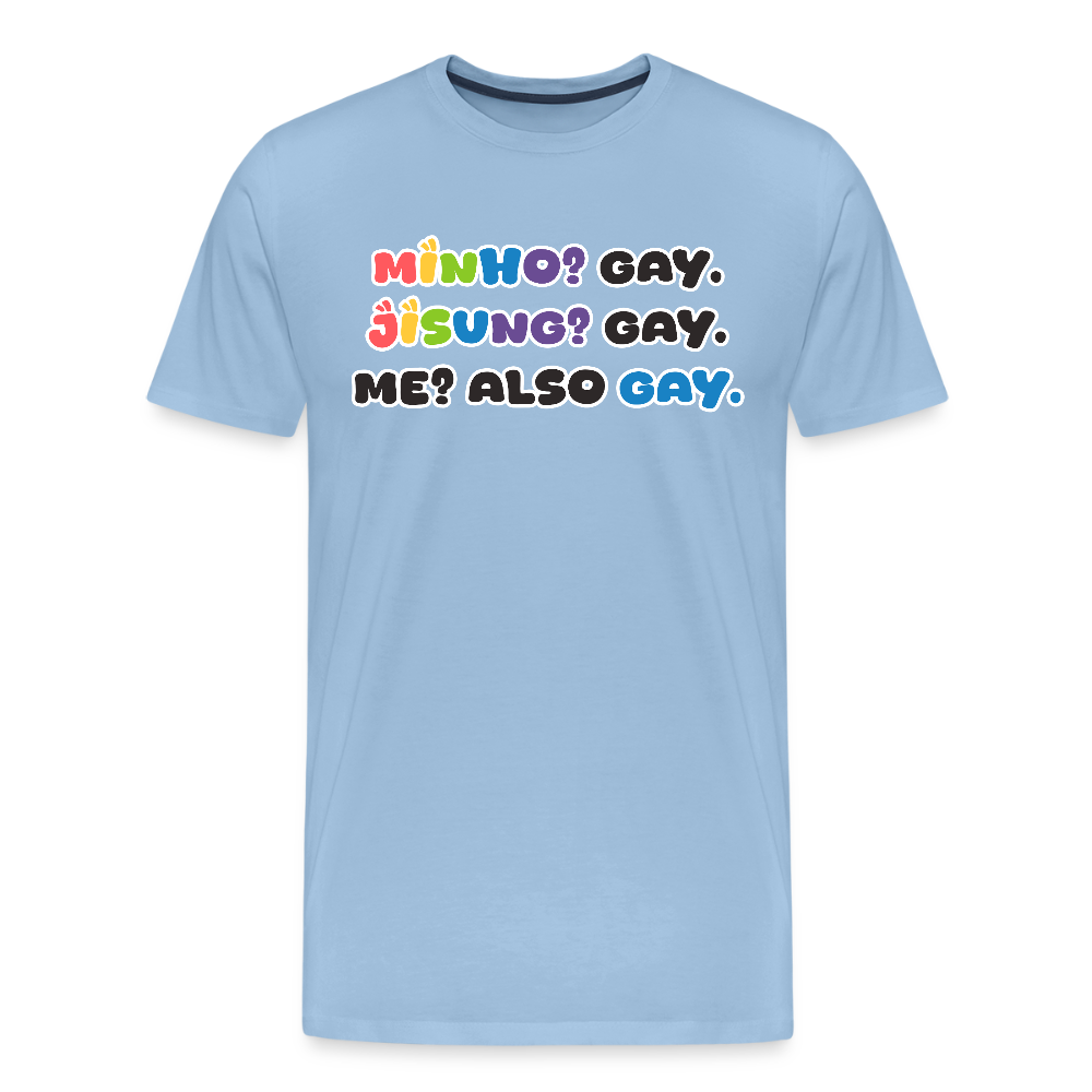 Minsung - Minho & Jisung -  Pride T-Shirt - Sky