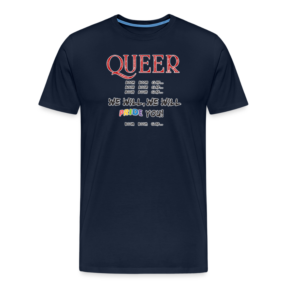 Pride T-Shirt QUEER | Germany Tour 2025 - Navy