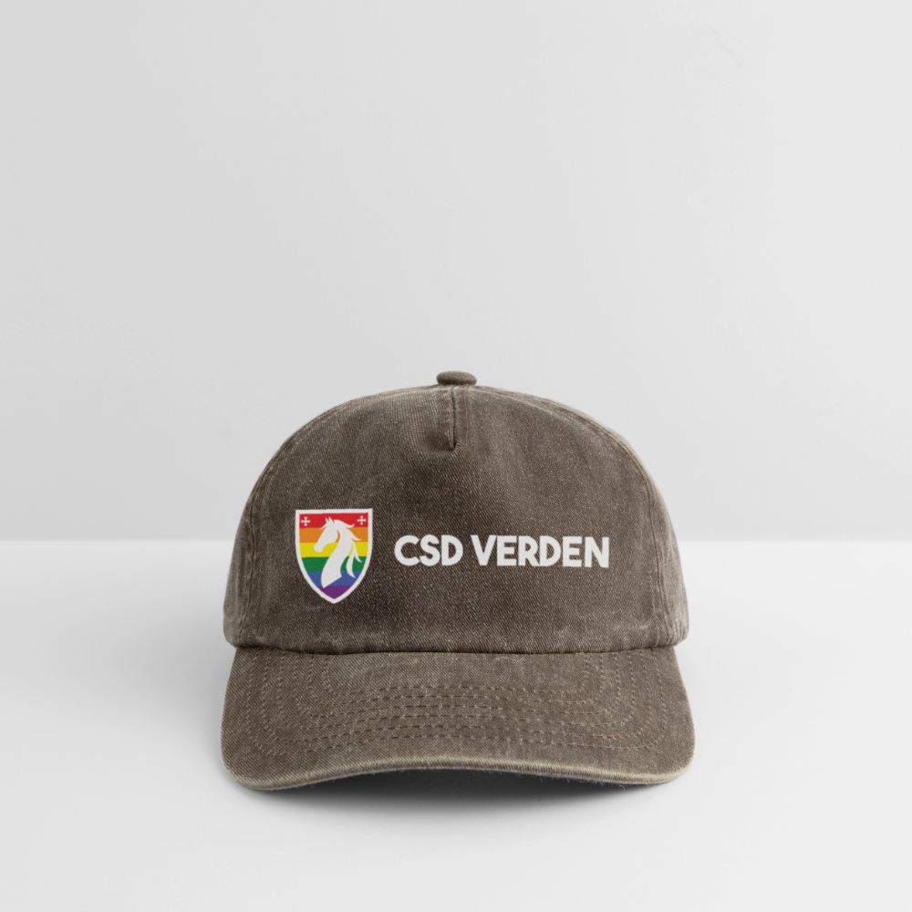 CSD Verden | Pride Vintage Cap - Vintage Braun