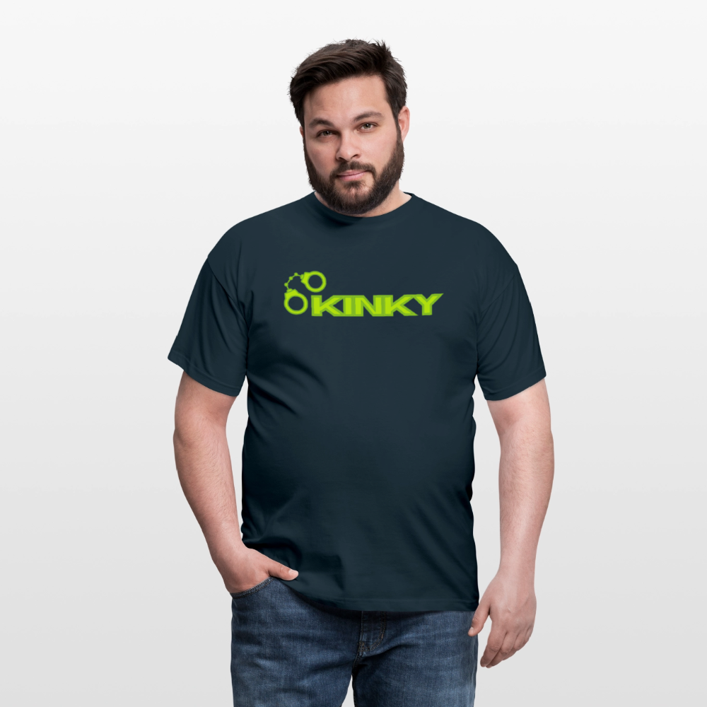 KINKY | Kink Fetish Pride T-Shirt - Navy