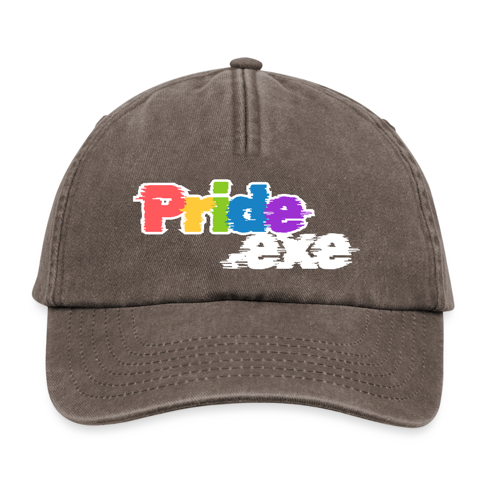Pride.exe | Pride Vintage Cap - Vintage Braun
