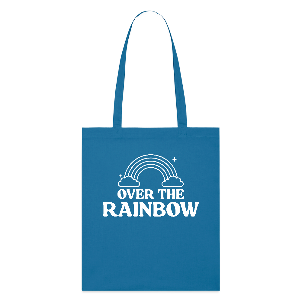 Over the Rainbow | Pride Bio-Stoffbeutel - Königsblau