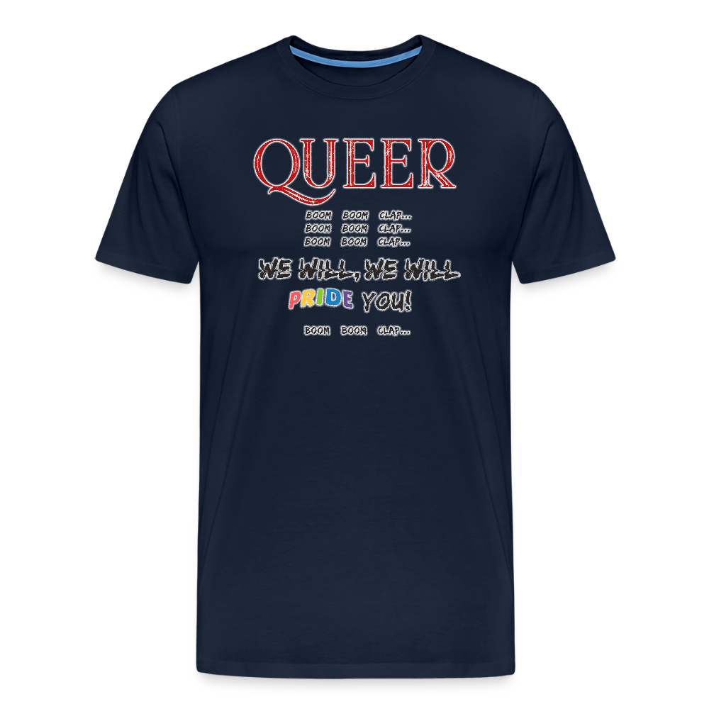 Pride T-Shirt QUEER | Germany Tour 2025 - Navy