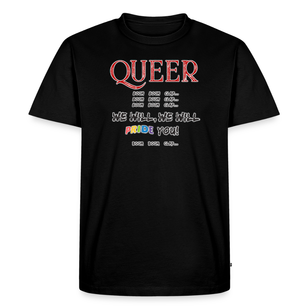 Pride T-Shirt QUEER | Germany Tour 2025 - Schwarz