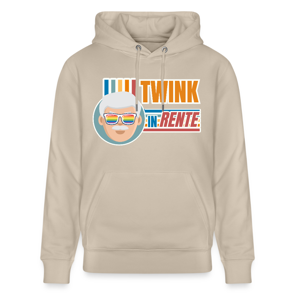 Twink in Rente! | Pride Bio-Hoodie Unisex - Beige
