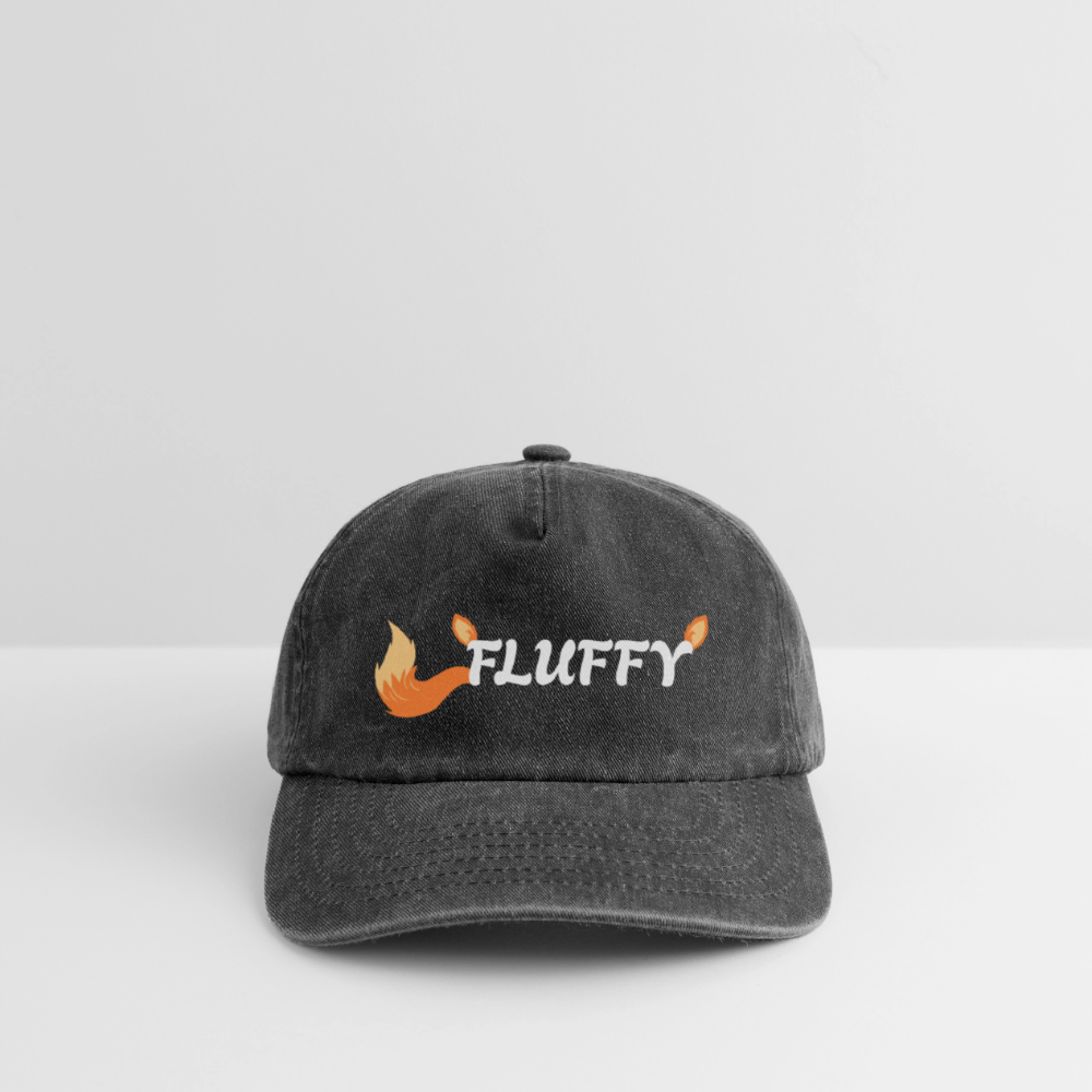 FLUFFY | Furry Pride Vintage Cap - Vintage Schwarz