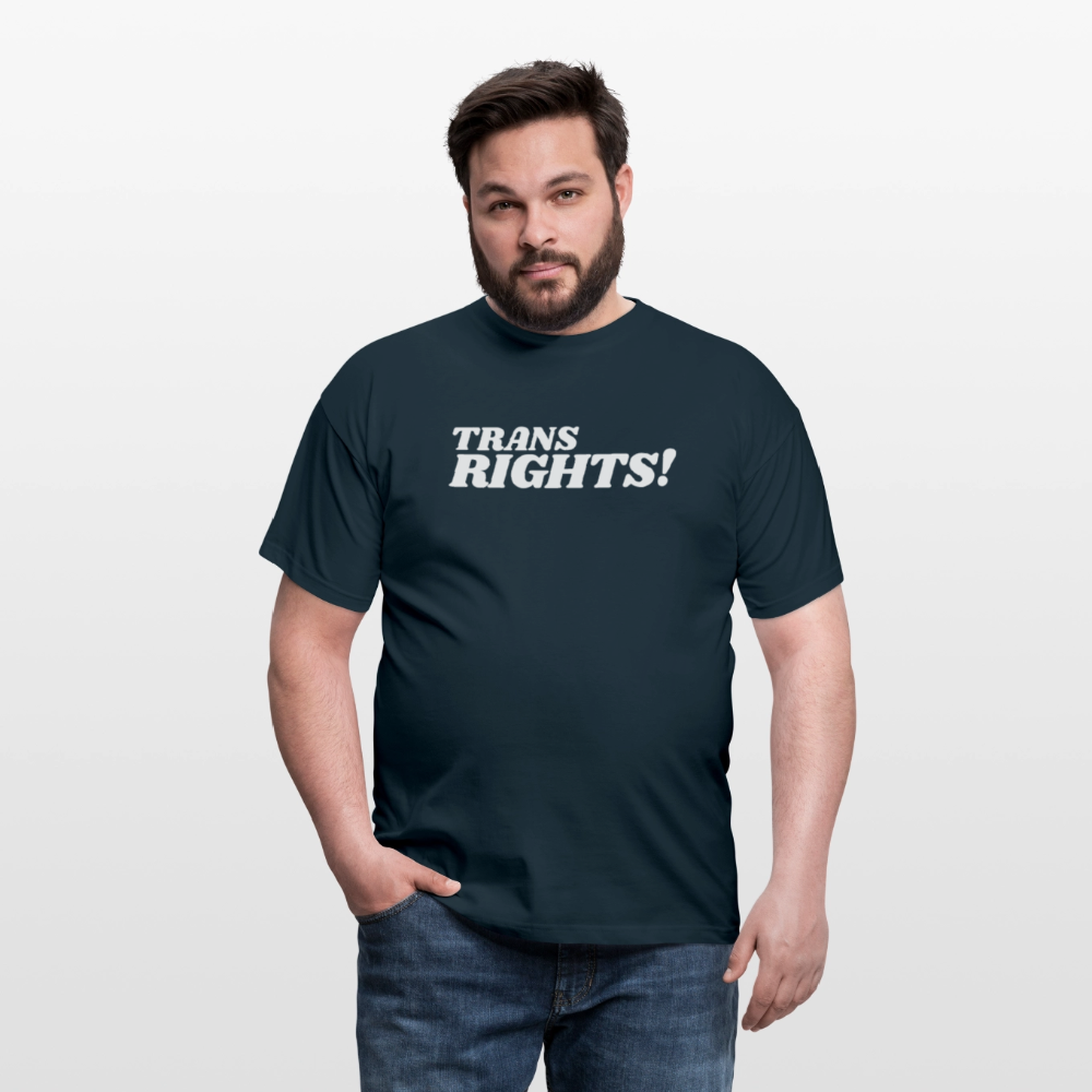 Trans Right! | Pride T-Shirt - Navy