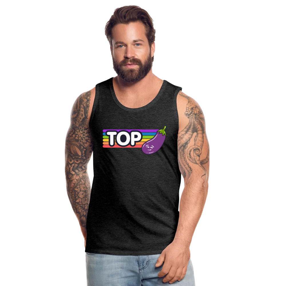 Top Gay | Pride Premium Tank Top - Anthrazit
