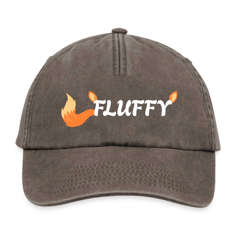 FLUFFY | Furry Pride Vintage Cap - Vintage Braun