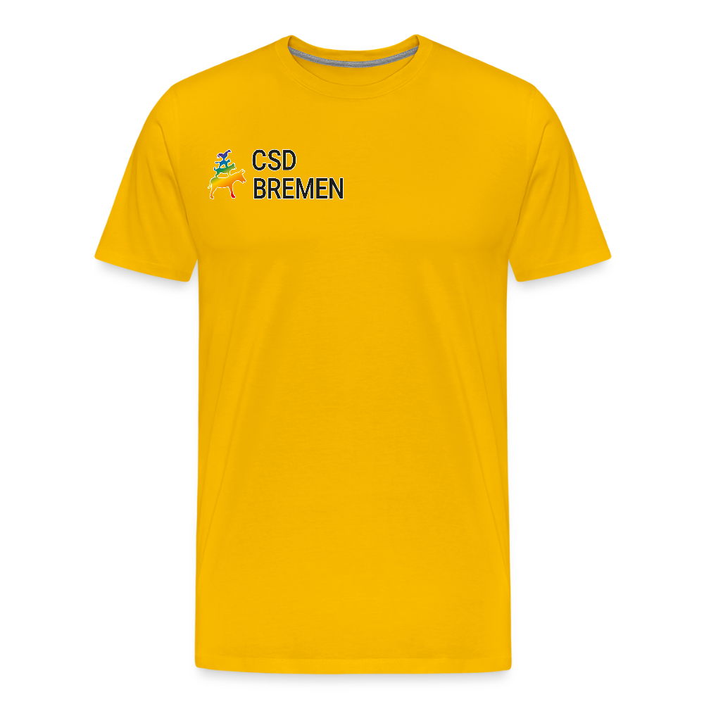 CSD Bremen | Pride Premium T-Shirt - Sonnengelb