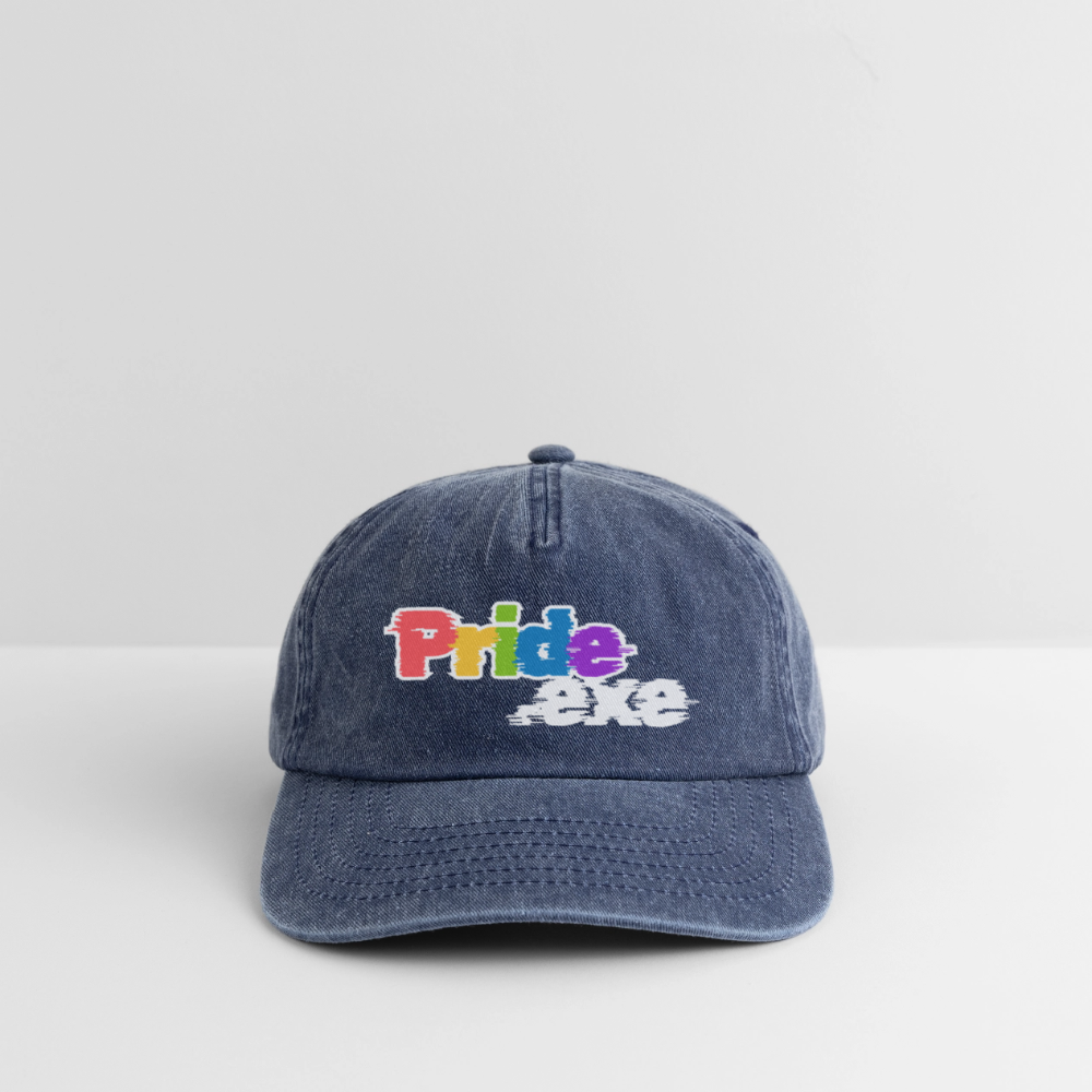 Pride.exe | Pride Vintage Cap - Vintage Denim