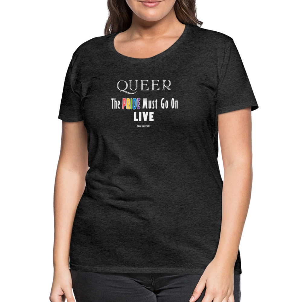 PRIDE Must Go On T-Shirt Germany Tour 2025 - tailiert (anthrazit) - Anthrazit