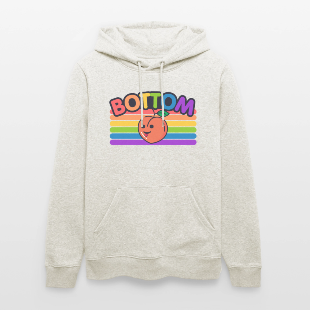 Bottom Gay | Pride Bio-Hoodie Unisex - Beige meliert