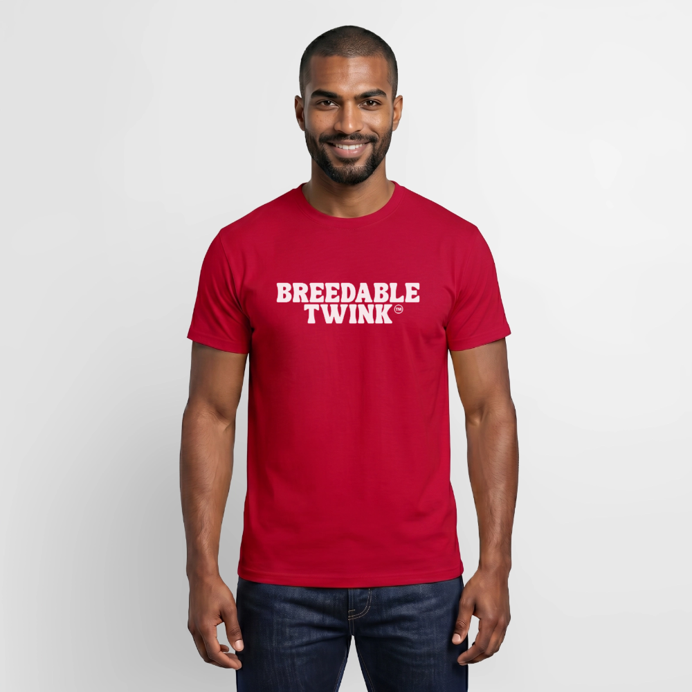Breedable Twink™ | Kink Fetish Pride T-Shirt - Rot