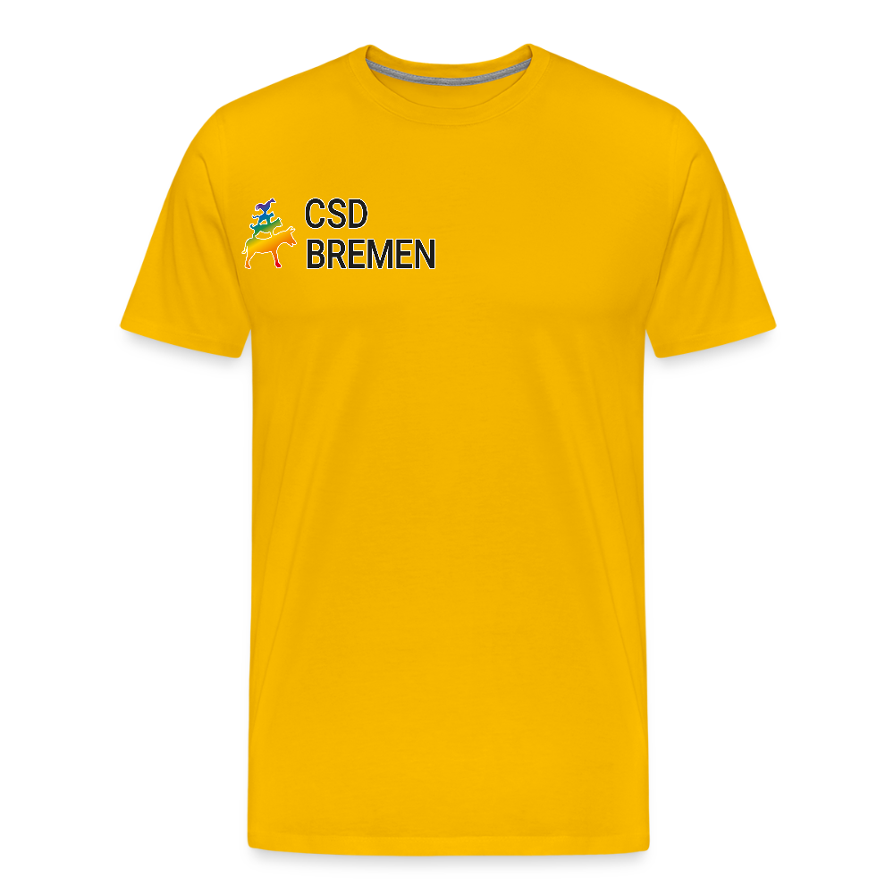 CSD Bremen | Pride Premium T-Shirt - Sonnengelb