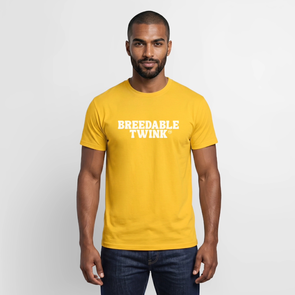Breedable Twink™ | Kink Fetish Pride T-Shirt - Gelb