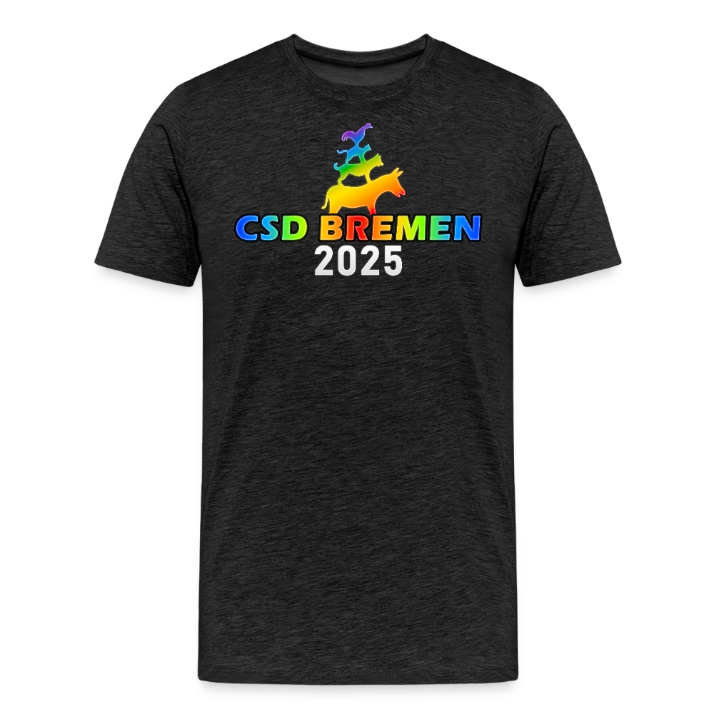 CSD Bremen 2025 Pride Premium T-Shirt - Anthrazit