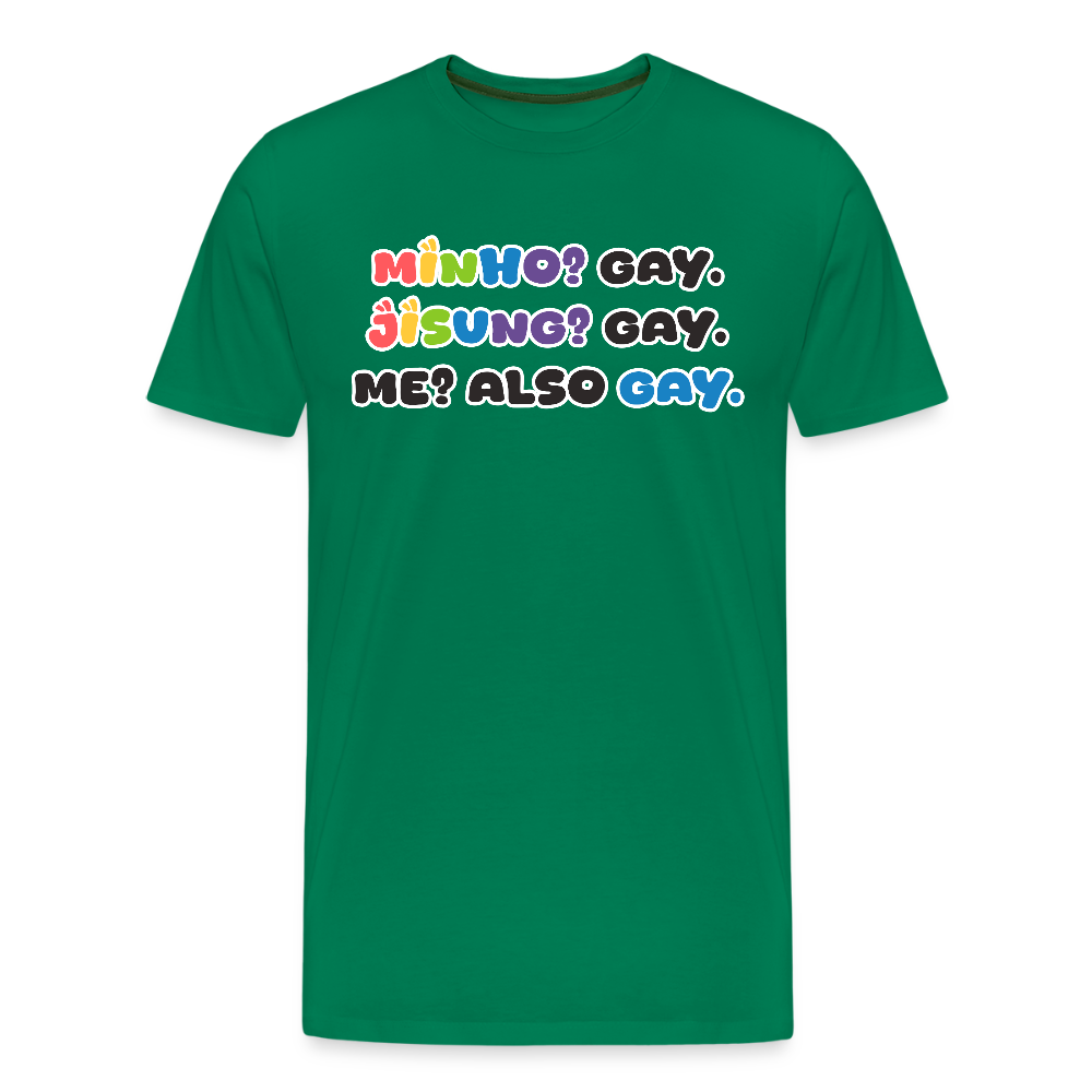 Minsung - Minho & Jisung -  Pride T-Shirt - Kelly Green