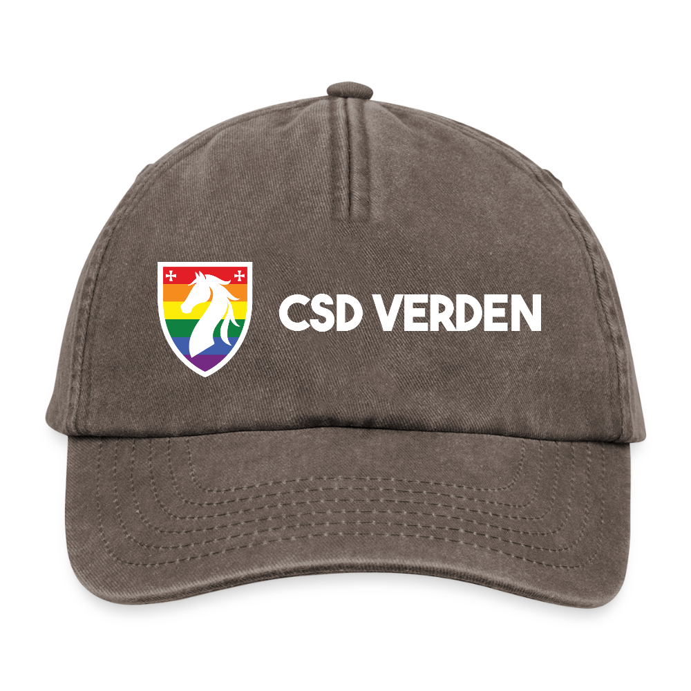 CSD Verden | Pride Vintage Cap - Vintage Braun