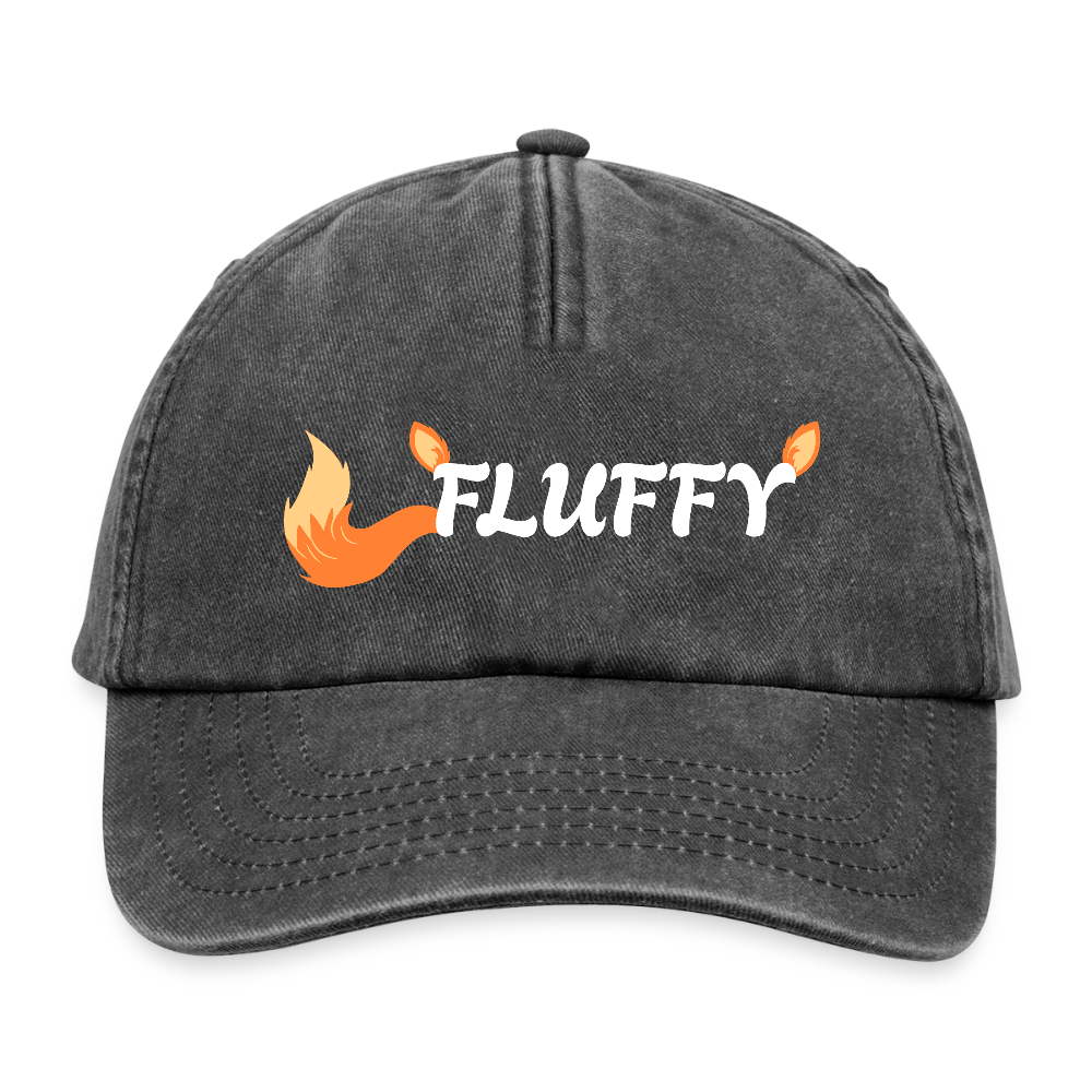FLUFFY | Furry Pride Vintage Cap - Vintage Schwarz
