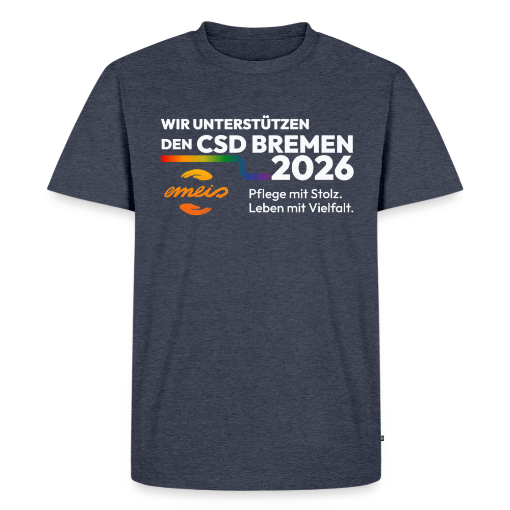CSD Bremen 2026 Supporter EMAIS Design - Jeansblau 
