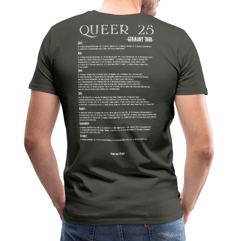 Pride T-Shirt QUEER | Germany Tour 2025 - Asphalt