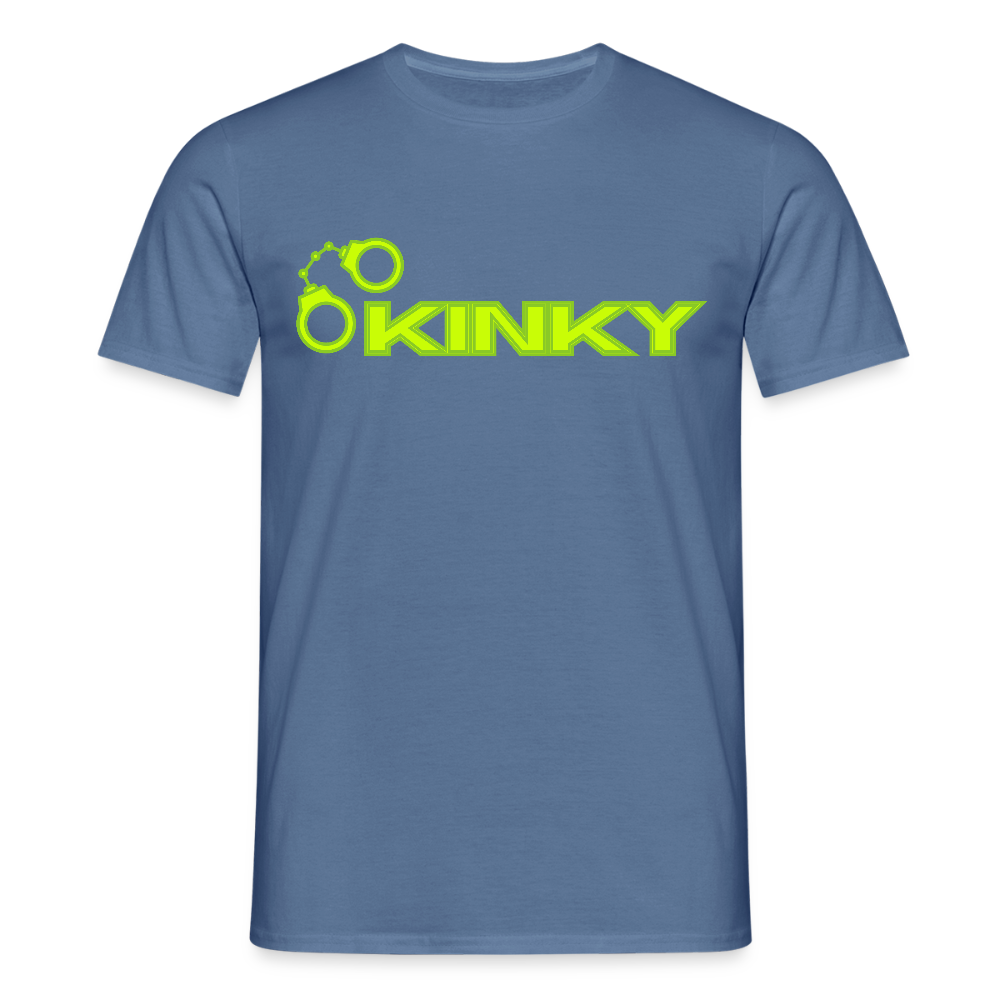 KINKY | Kink Fetish Pride T-Shirt - Taubenblau 