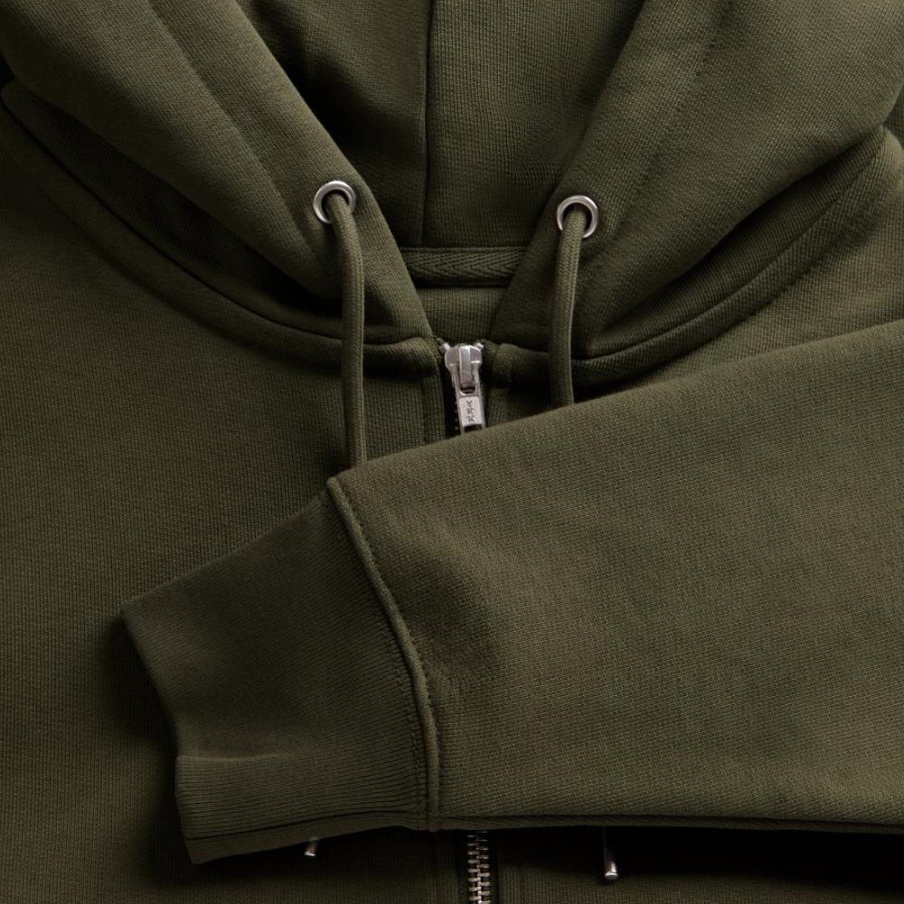 Queer & Proud | Pride Bio-Kapuzenjacke Unisex - Khaki