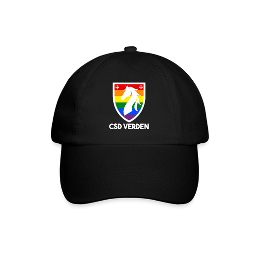 CSD Verden | Pride Baseballkappe - Schwarz/Schwarz