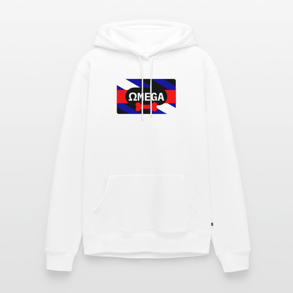 OMEGA Puppy Flag | Puppy Kink Pride Bio-Hoodie Unisex - Weiß