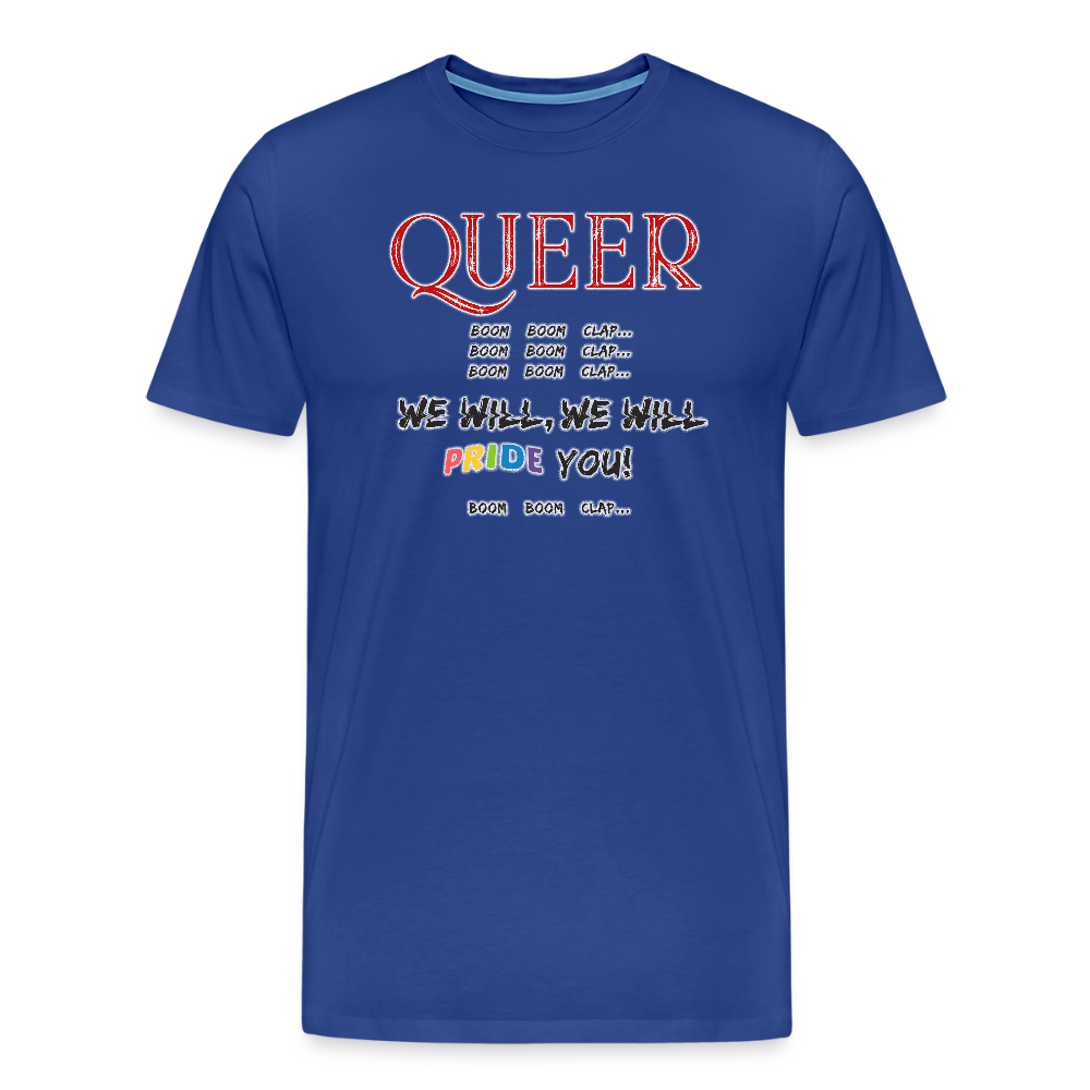 Pride T-Shirt QUEER | Germany Tour 2025 - Königsblau