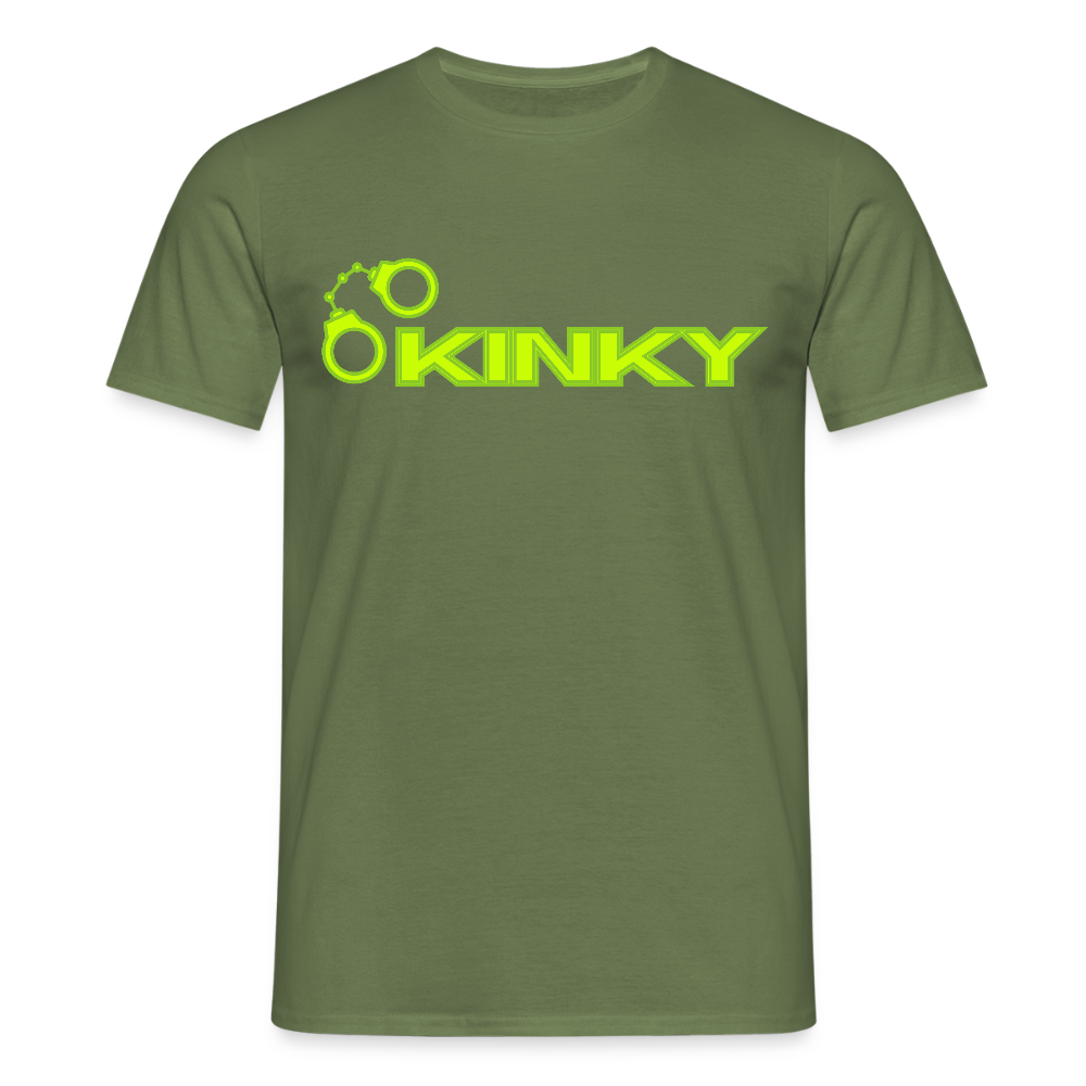 KINKY | Kink Fetish Pride T-Shirt - Militärgrün