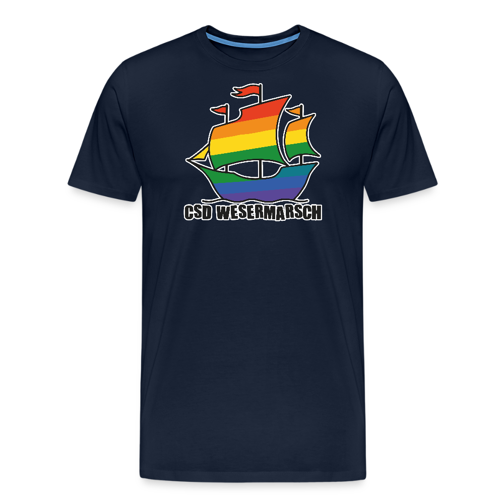 CSD Wesermarsch Premium T-Shirt - Navy